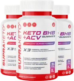 Supra Keto Gummies 3 Bottles